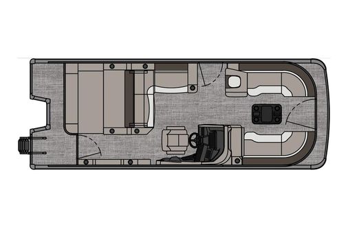 Tahoe-pontoon CASCADE-VERSATILE-REAR-LOUNGER image