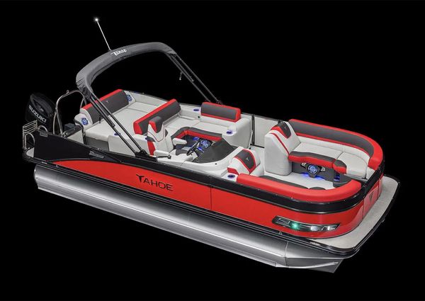 Tahoe-pontoon CASCADE-VERSATILE-REAR-LOUNGER image