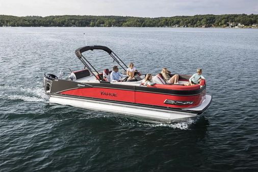 Tahoe-pontoon CASCADE-VERSATILE-REAR-LOUNGER image