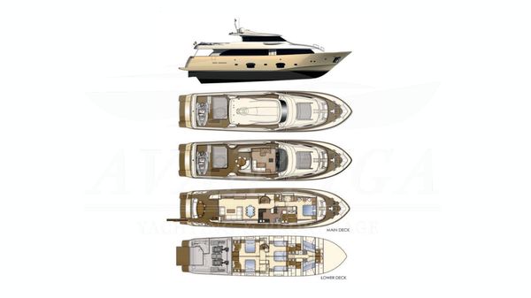 Ferretti Yachts Customline Navetta 26 image