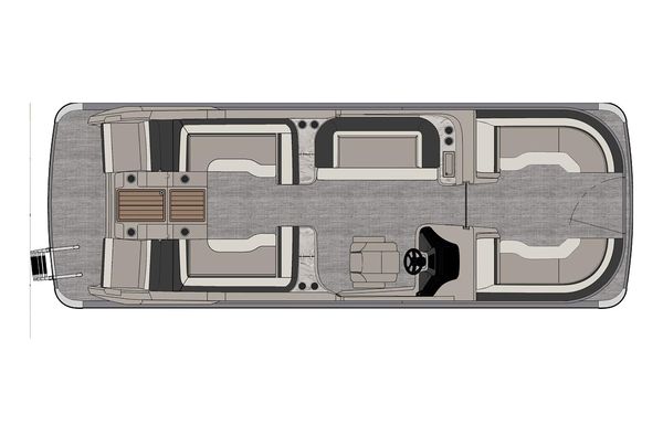 2025 Tahoe Pontoon Grand Tahoe LTD Twin SS