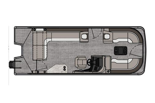 Tahoe-pontoon CASCADE-REAR-BENCH image