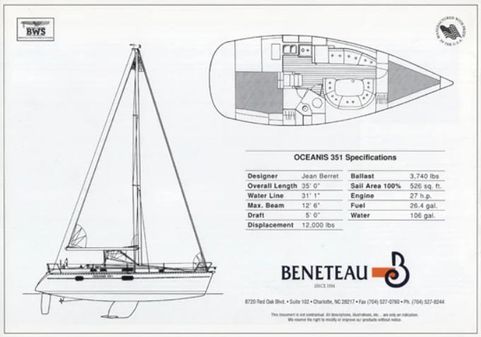 Beneteau Oceanis 351 image