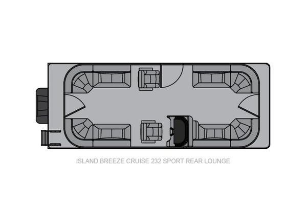 2021 Landau Island Breeze 232 Cruise Sport Rear Lounge