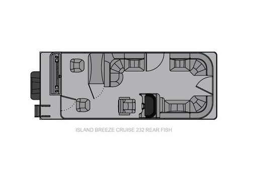 Landau ISLAND-BREEZE-232-CRUISE-REAR-FISH image