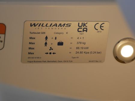 Williams Jet Tenders Turbojet 325 image