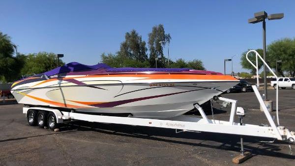 Kachina 34 Drone Mid Cabin Bow Rider 