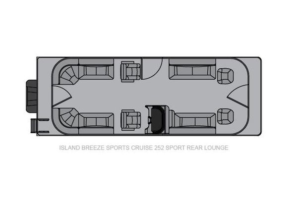 Landau ISLAND-BREEZE-252-CRUISE-SPORT-CRUISE-SPORT-REAR-LOUNGE - main image