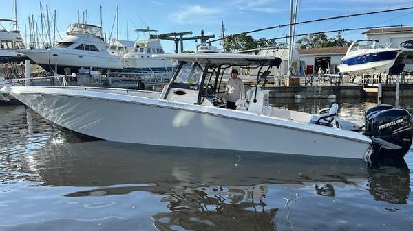 Fountain 38 Tournament Edition Quad Merc 400s