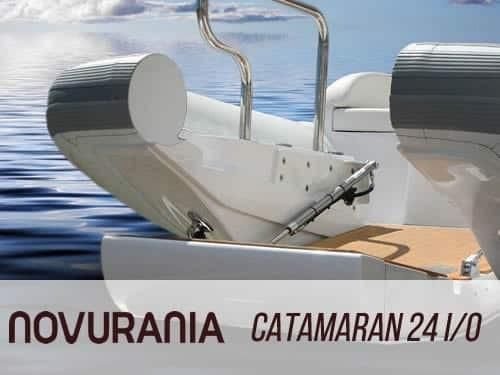 2023 Novurania Catamaran 24 Diesel I/O
