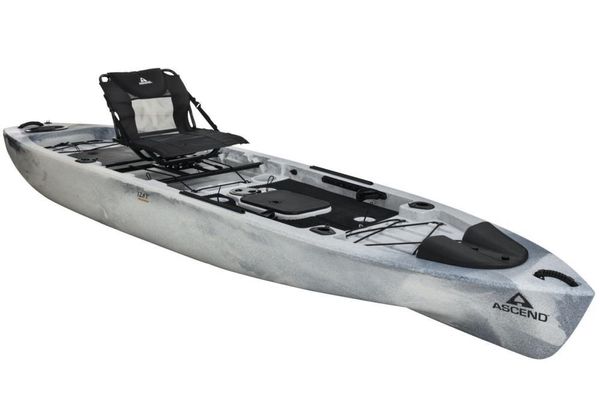 Ascend 128T Yak-Power Sit-On - White-Black - main image