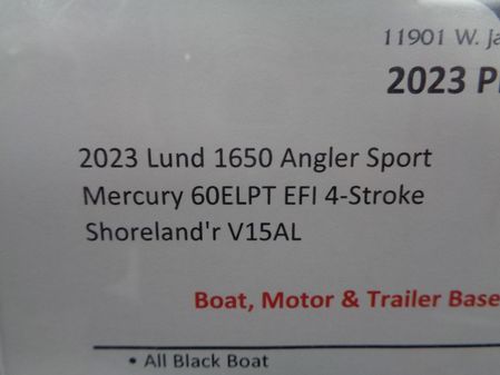 Lund 1650 Angler Sport image