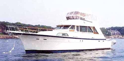 Hatteras Yacht Fish 