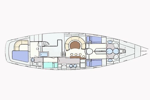 Jongert 20DS Cutter Ketch Deck saloon image