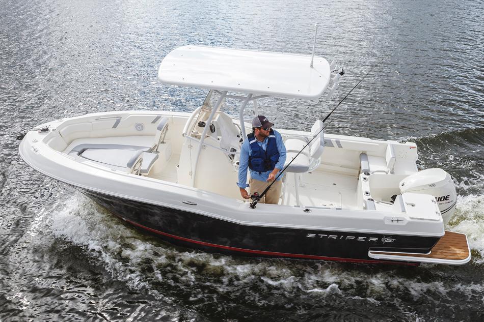 2014 Striper 220 center console