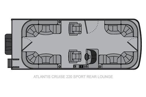 Landau ATLANTIS-220-CRUISE-SPORT-REAR-LOUNGE image