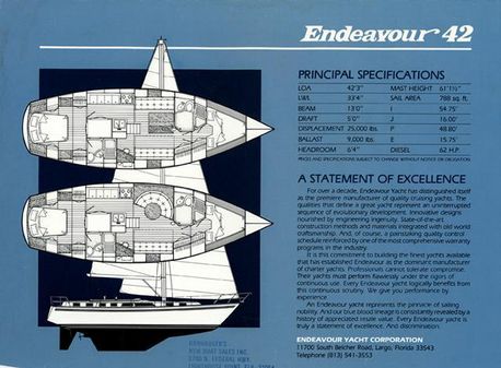 Endeavour 42 Center Cockpit image