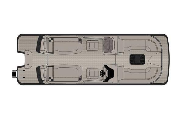2023 Avalon Excalibur Quad Lounge Windshield