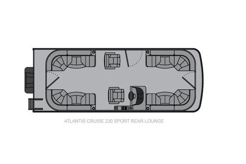 Landau ATLANTIS-230-CRUISE-SPORT-REAR-LOUNGE image