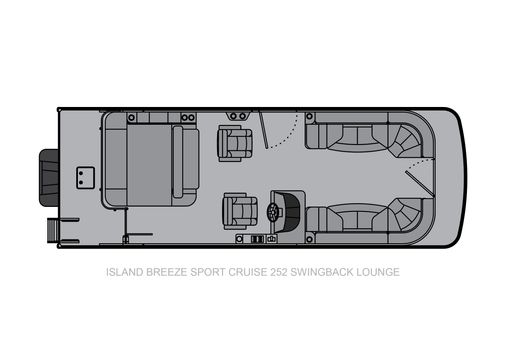 Landau Atlantis 250 Cruise Swingback Lounge image