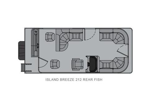 Landau ISLAND-BREEZE-212-CRUISE-REAR-FISH image