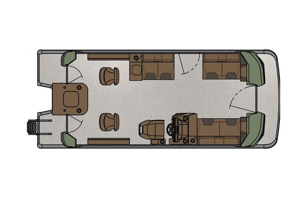 2025 Tahoe Pontoon Geofish RF