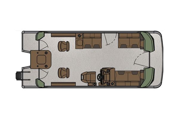 Tahoe-pontoon GEOFISH-RF - main image