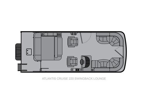 Landau ATLANTIS-220-CRUISE-SWINGBACK-LOUNGE image