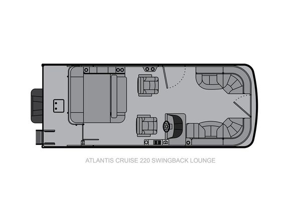 Landau ATLANTIS-220-CRUISE-SWINGBACK-LOUNGE - main image