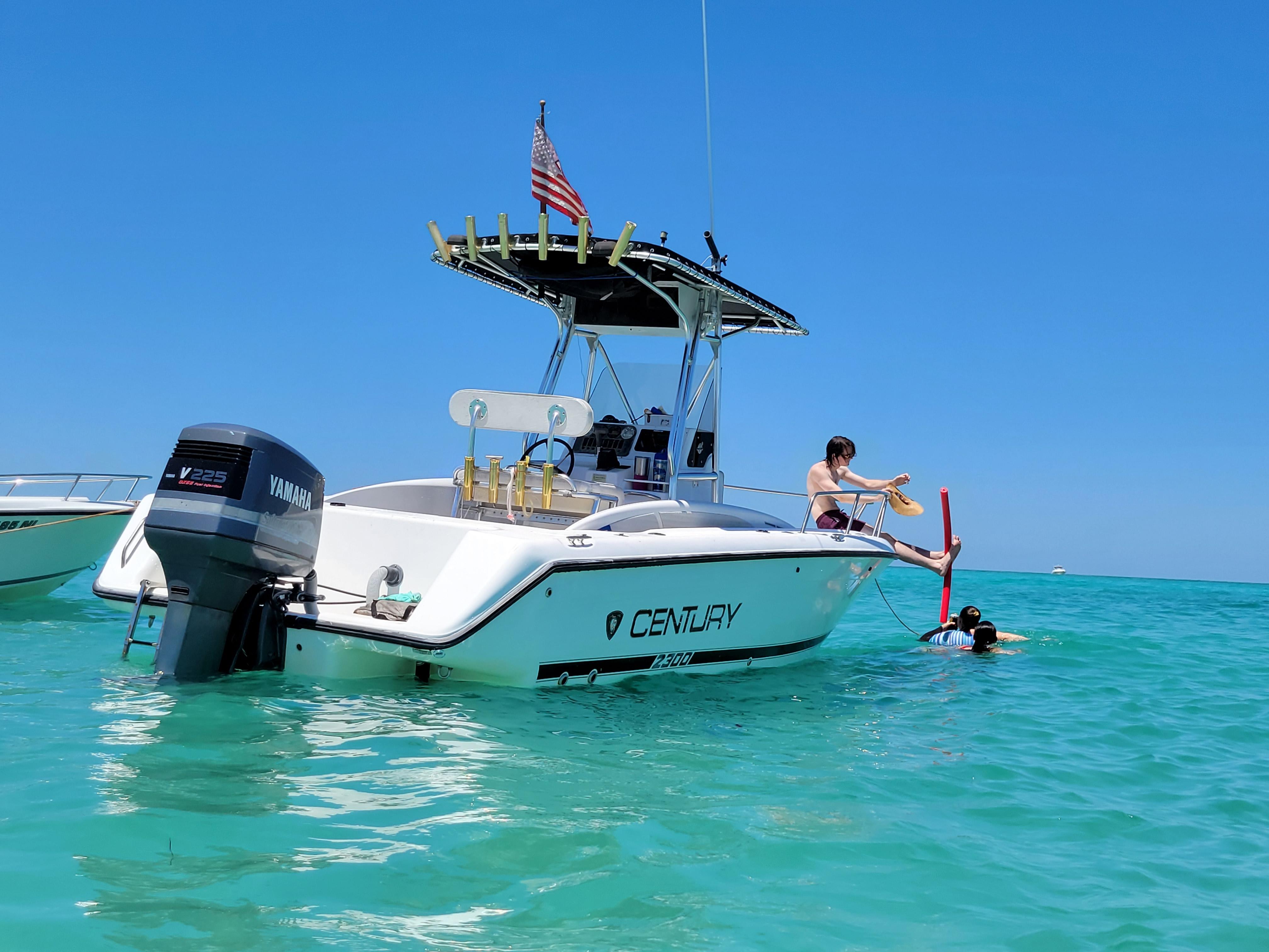 2001 Century 2300 center console