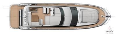 Prestige 590 flybridge image