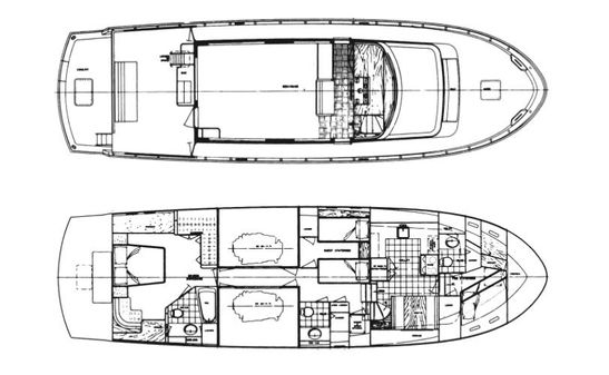 Hatteras 63-COCKPIT-MOTORYACHT image