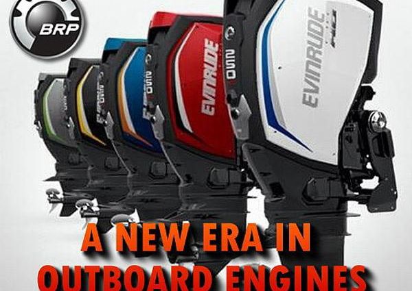 Evinrude E-TEC G2 300hp 25 inch  Shaft  Direct Injected 2-Stroke  Demos with Factory Warranty  Counter Roatating Pair image