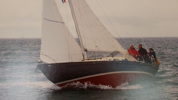 Classic Steel long keel Sloop