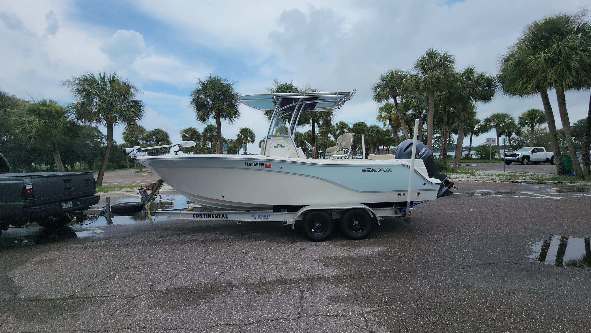 2015 Sea Fox 226 commander