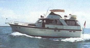 Hatteras Flybridge Yacht 